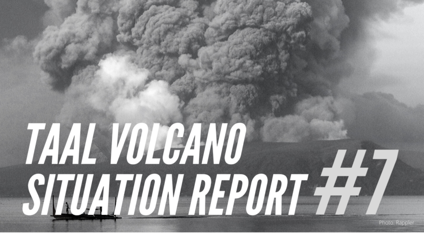 Taal Volcano Eruption Situation Report #7 January 23, 2020 10:27 am