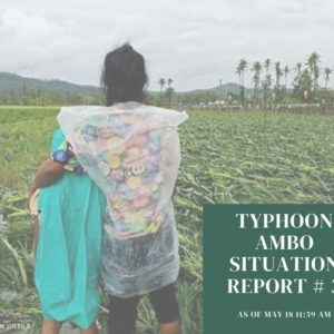 TYPHOON AMBO Situation Report #3 May 18, 2020 11:59 am