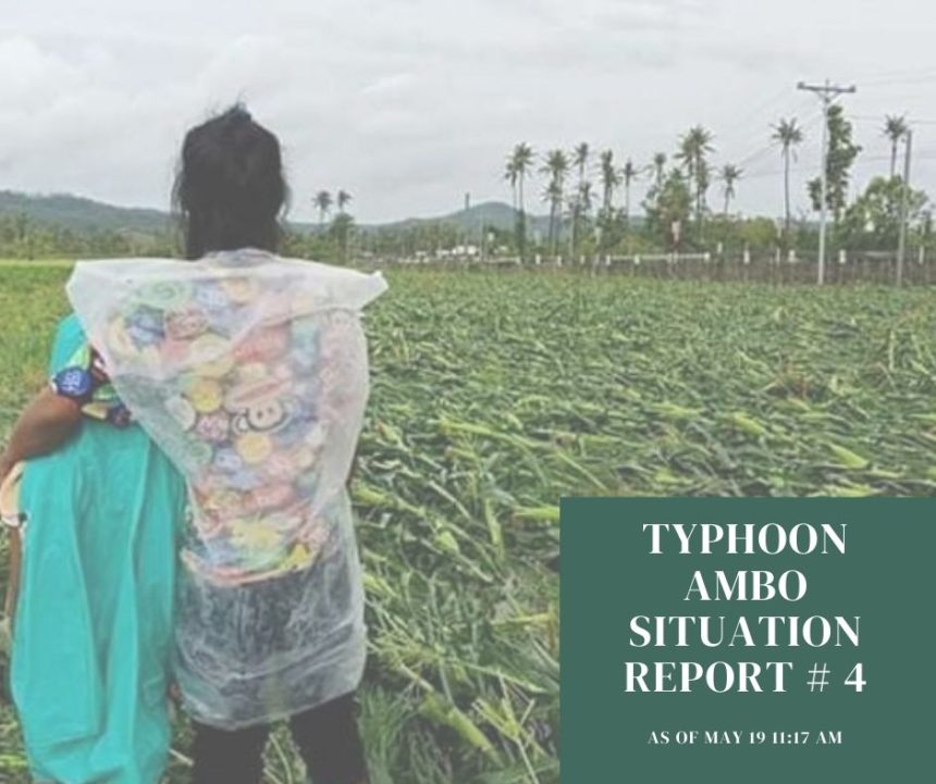 TYPHOON AMBO Situation Report #4 May 19, 2020, 11:17 am