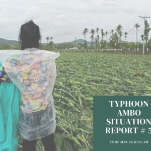 TYPHOON AMBO Situation Report #5 May 20, 2020 11:55 am