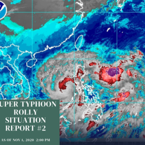 Typhoon Rolly (Goni) Situation Report #2 November 1, 2020 2:00 pm