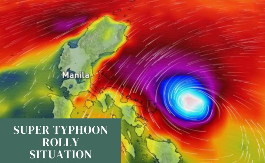 Typhoon Rolly (GONI) Situation Report #1 October 31, 2020 11:00 am