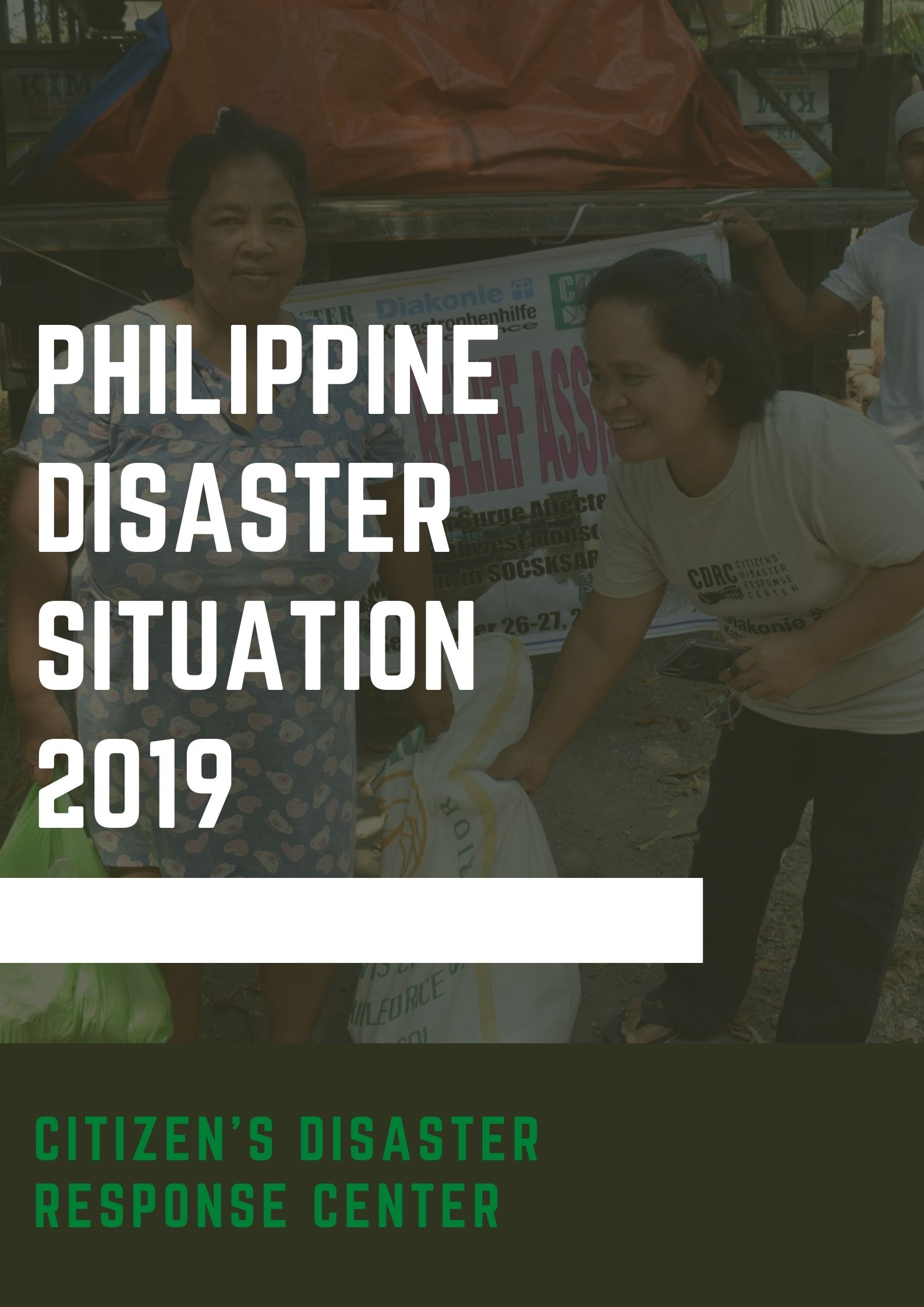 PHILIPPINE DISASTER SITUATION 2019